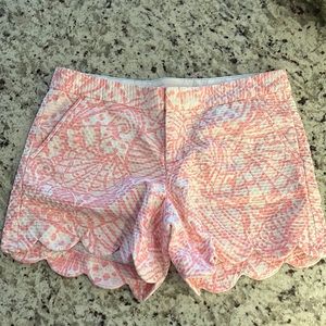 Lilly Pulitzer Pink Sea Cups Buttercup Short